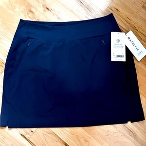Athleta Navy SoHo Skort Sz.10 NEW with Tags